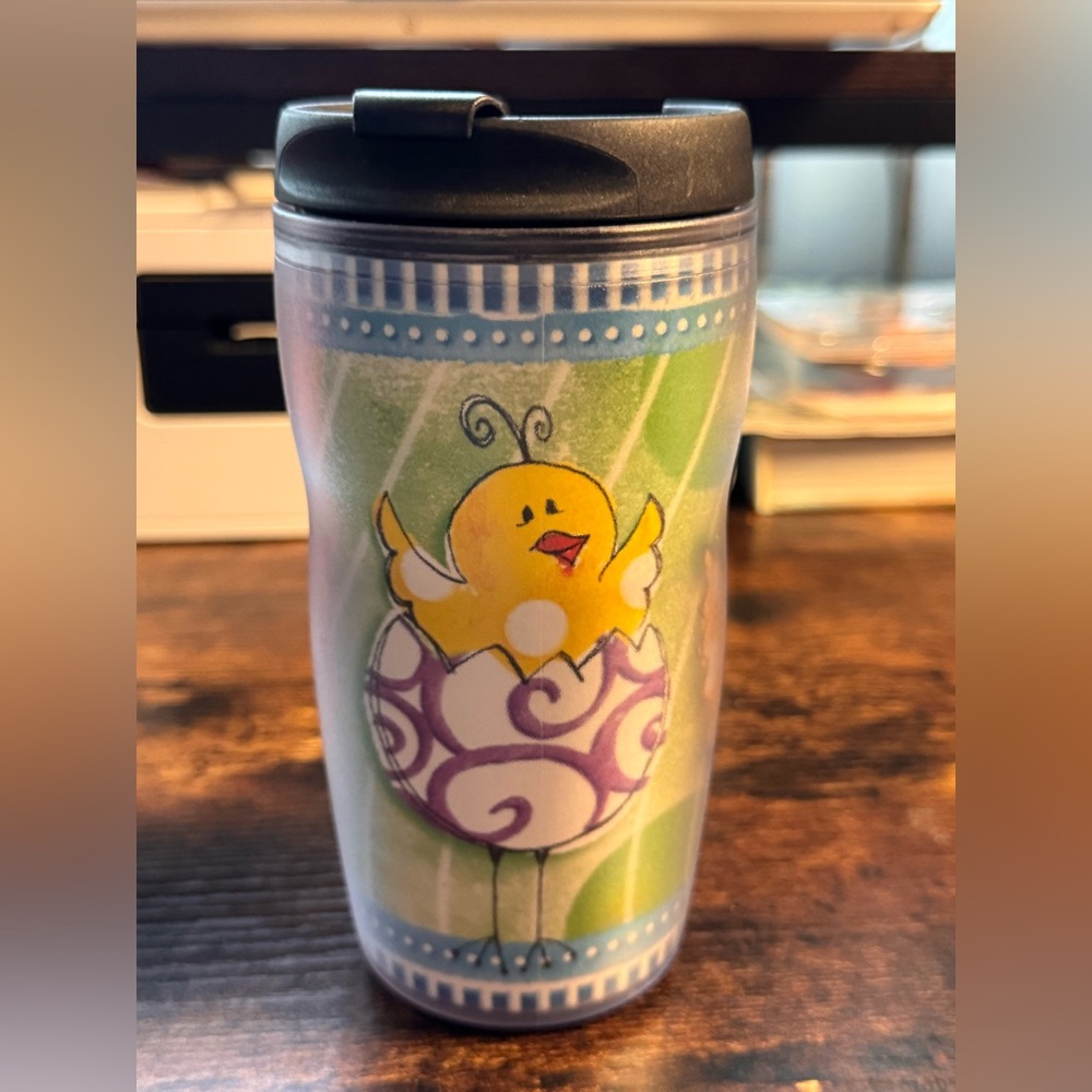 Starbucks Barista 12 oz Celebrating With Coffee Travel Tumblers 2003 Easter